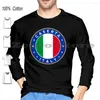 T-shirts pour hommes Caserta Italie Coton Hommes et femmes T-shirt de mode doux Italia Drapeau de pare-chocs de voiture de voyage
