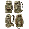 Sırt çantası 70L taktik kamp çantası askeri sırt çantası dağcılık erkekler seyahat açık spor molle sırt çantası av omuz bagaj çantası 230907