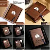 Notepads Wholesale Chinese Vintage Style Agenda Journal Book A5 Loose-Leaf Notepad Wooden Er Pretty Binder Notebook Stationery With Th Dhrn6