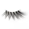 Halve wimpers 3D Cat Eye Lashes Natuurlijke uitstraling Pluizige hoekwimpers 10 paar Piekerige Half Valse Wimpers Faux Nertsen Make-up