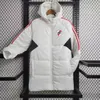 클럽 아틀레티코 리버 플레이트 남성용 겨울 패딩 재킷 디자이너 자켓 아래로 파카스 코튼 두꺼운 야외 레저 스포츠 따뜻한 코트