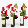 Décorations de Noël Décor Bouteille de vin rouge Er Sacs Décoration Accueil Fête Câlin Père Noël Bonhomme de neige Drop Livraison Jardin Festive Supplie DHXV8