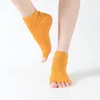 Women Socks Women's Professional Non-slip Open Toe Yoga Five-finger Dance Dispensing Sports