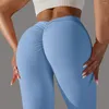 Aktywne spodnie SMVP Kobiety bezproblemowe elastyczne oddychające legginsy poliestrowe push up buyoga gym jogging rajstopy treningowe