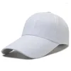 ボールキャップサマーメンズ女性ソリッド野球帽子屋外調整可能スナップバック通気性薄い太陽ハットクイックドライウォータープルーフハットロングリム