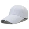 Gorras de bola Verano Hombres Mujeres Gorra de béisbol sólida Al aire libre Ajustable Snapback Transpirable Ligero Fino Sombrero para el sol Secado rápido Sombrero impermeable ala larga