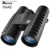 Teleskopy Asika 10x42 HD Polowanie na kempingie lornetki z w pełni wielokrotnie powlekane teleskopy Bak4 Prism Optics Binoleles Q230907