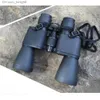 Telescopes 10X50 Powerful Binoculars Wide Angle Zoom Porro Prism Telescope For Outdoor Sightseeing Hunting Tourism Tools Drop Shipping Q230907