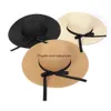 Summer Girls Grass Braid Hats Children Bow Ribbon Beach Cap women Girls Hollowed-out Sunhats Baby Fashion Straw Hat Bows