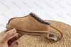 Tasman Slippers Chestnut Fur Slides Sheepskin Shearling Tazz Classic Mules Kids Ultra Mini Platform Boot Slip-On Shoes Sued
