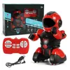 ElectricRC Animals Smart Robot for Childs Kidsインテリジェントロボットプログラミング赤外線リモートコントロールロボットプログラム可能なおもちゃ少年230906