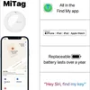 Militag Key Finder Item Finders MFi-gecertificeerd Bluetooth GPS Cat Dog Locator Tracker Anti-verlies apparaat Werkt met Apple Find My