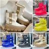 Avustralya Tasarımcısı Kar Ugge Bot UG Kadın Kış Platformu Dopamin Boot Kürk Battes Ayak Bileği Yün Ayakkabı Koyun Derili Gerçek Deri Klasik Marka Dış Dış Dışarısı 10a