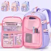 Backpacks Primary School Schoolbag Girls Schoolbag Lightweight Childrens Backpack Kawaii Waterproof Schoolbag Large Capacity Backpack 230906