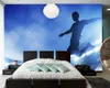 Wallpapers Papel De Parede Football Men Ball Sport Po Man Wallpaper Living Room Bedroom TV Wall Kids'room Papers Home Decors Murals