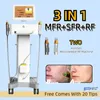 Nuova macchina RF frazionata Microneedle microneedle antirughe per bellezza spa rassodamento della pelle macchina rf Smagliature rimozione 2 maniglie