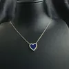 Girocollo Delicato Collana Cuore Iniziale Personalizzato Impilabile per Le Donne Fidanzata Moglie Regalo Pendientes Mujer Moda HXN007