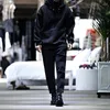 Men's Tracksuits Set Zip Up Hoodie For Men Streetwear Gym Grey Color Casual Spring Autumn Winter Clothes Oversized Tops
