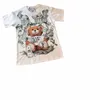 2023 Fashion Women's T-shirt summer new high quality short sleeve Brand designer tees Color the bear round neck cotton Italy luxury mens womens half s 60OL#