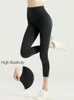 Pantaloni attivi Leggings a vita alta Donna Skinny Yoga Collant sportivi elastici Donna Nero Slim Push Up Allenamento Fitness Pantaloni da palestra femminili