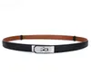 Ceinture homme cintura in pelle di lusso per donna designer casual mens ceinture fibbia in metallo placcato oro lettere semplici cinture firmate vintage moda unisex