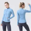 Designerjacken für Reißverschluss Schnelltrocknen Yoga-Kleidung Training Running Jacke Frauen schlanker Fachmantel CHG23090718-6 Megogh