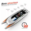 ElectricRC Barcos Rc Barco Grande 24G 30Kmh Corrida de Lancha de Alta Velocidade com Motor Duplo À Prova D 'Água Controle Remoto Navio Brinquedos para Meninos Presente 230906