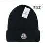 Beanie/Skull Caps Monkler Knit Hat Luxury Beanie Hat Winter Women Men's neutral all-purpose wool blend hat jjk