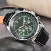 2024 Nuovo orologio da uomo al quarzo di lusso Navitimer B01 quadrante cronografo di marca cinturino cinturino in acciaio orologio da polso di alta qualità br01