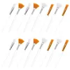 Makeup Brushes 16 Pcs Mask Brush Sleeping Applicator Facial Mud Plastic Skin Treatment Face