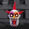 Scary Hanging Large Evil Inflatable Clown Head Model Air Blow Up Clown Mask Balloon For Halloween Party Decoration