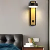 Lâmpada de parede moderna led com interruptor rotativo abajur estudo leitura arandela lâmpadas cabeceira quarto sala estar iluminação interior