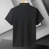 T-shirt da uomo Abiti estivi per uomo 2024 T-shirt a maniche corte Taglie forti 8XL Camicia casual allentata alla moda Camisetas De Hombre Lq