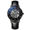 Montres-bracelets de luxe S Mesh Band Mens Montre Lumineux Mains Mécanique Tourbillon Tendance TRSOYE 8389 Reloj Hombre