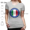 T-shirts pour hommes Caserta Italie Coton Hommes et femmes T-shirt de mode doux Italia Drapeau de pare-chocs de voiture de voyage