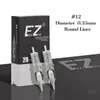 Tattoo-naalden EZ Revolution-cartridge Tattoo-naalden #12 0,35 mm ronde voering RC1201RL RC1203RL RC1205RL RC1207RL RC1209RL 111418RL 20 stuks slot 230907