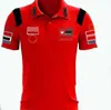 K1el Men's Polos Mens New F1 Racing Polo Shirt Autumn and Winter Short Sleeve Shirt Same Style Customizable