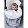 Blankets Infant Baby Thickening Swaddle Sleeping Bag Stroller Zipper Design Sleep Sack