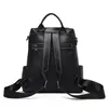 School Bags 2023 Vintage Women Backpack Large Capacity Teenagers Girls High Quality Genuine Leather Shoulder Bag