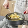 Scolapasta Filtri Nuovo 1Pc Utensili da cucina Pentola per olio Colino Mestolo Skimmer Ovale a maglia fine In acciaio inossidabile per Accessori alimentari Drop De Dhoaw