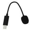 Microphones USB Talkback Microphone Ordinateur portable Enregistrement Jeu Diffusion en direct Mini