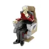 Модель самолета MOC Star Picard Captain Building Block Сборка Кирпичи Фильм Фигурки Модель игрушки для детей Подарок на день рождения 230907