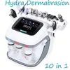 Microdermabrasion Machine 10 i 1 hudlyft ansikte åtdragande hud djup rengöring hydra dermabrasion