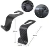 Uppgradera 1/2/4st Auto Seat nackstöd Hook Storage Hanger Auto fordon baksäte arrangör Holder Car Interior Accessories Car Hanger