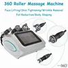 Fabriksförsörjning RF Fat Reduction Machine 360 ​​Rotation LED Roller Massage Viktminskning Kropp Konturering Radiofrekvens Hudlyftning Double Chin Reducer