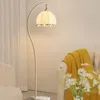 Stehlampen Zeitgenössische elegante Stehlampe Schalterabdeckung Minimalistischer Designer Warme Beleuchtung Lampadaire De Salon Home Decor