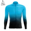 Camicie da ciclismo Top maglia da ciclismo blu da uomo manica lunga huub team abbigliamento da bicicletta strada mtb uniforme mountain bike abbigliamento sportivo ropa ciclismo hombre 230907