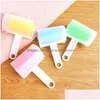 Lint Rollers Bürsten Wiederverwendbare Lint Mini Roller für Kleidung Pellet Katzenhaar Haustier waschbare klebrige Sofa Staub Drop Lieferung DHDD2