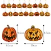 9 stks Halloween Decors Pompoen Hangende Hangers Happy Halloween Ghost Festival Party Decoratie voor Thuis 2023 Pompoen Decor