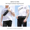 Sacos de cintura Tinyat Homens Bag Pack Bolsa À Prova D 'Água Lona Viagem Telefone Bolsa Bolsa Para Mulheres Casual Belt Hip Pack 230906